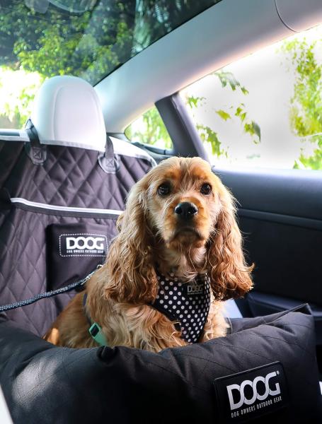 Doog Car Seat Black Gr. S/M 50x56x35xm bis 15kg Doog Car Seat Black Gr. S/M 50x56x35xm bis 15kg